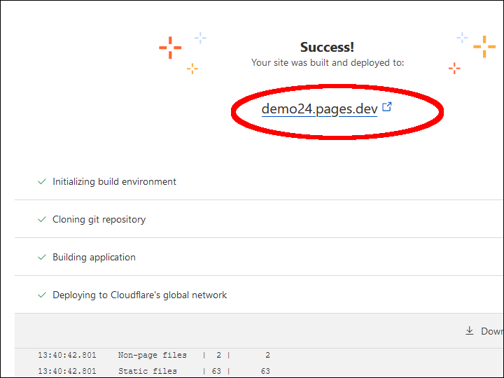 Unique subdomain name